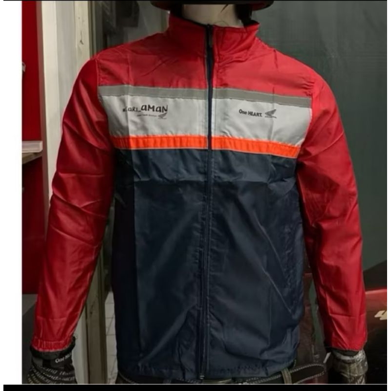 Cuci Gudang Jaket Motor Honda One Heart Original