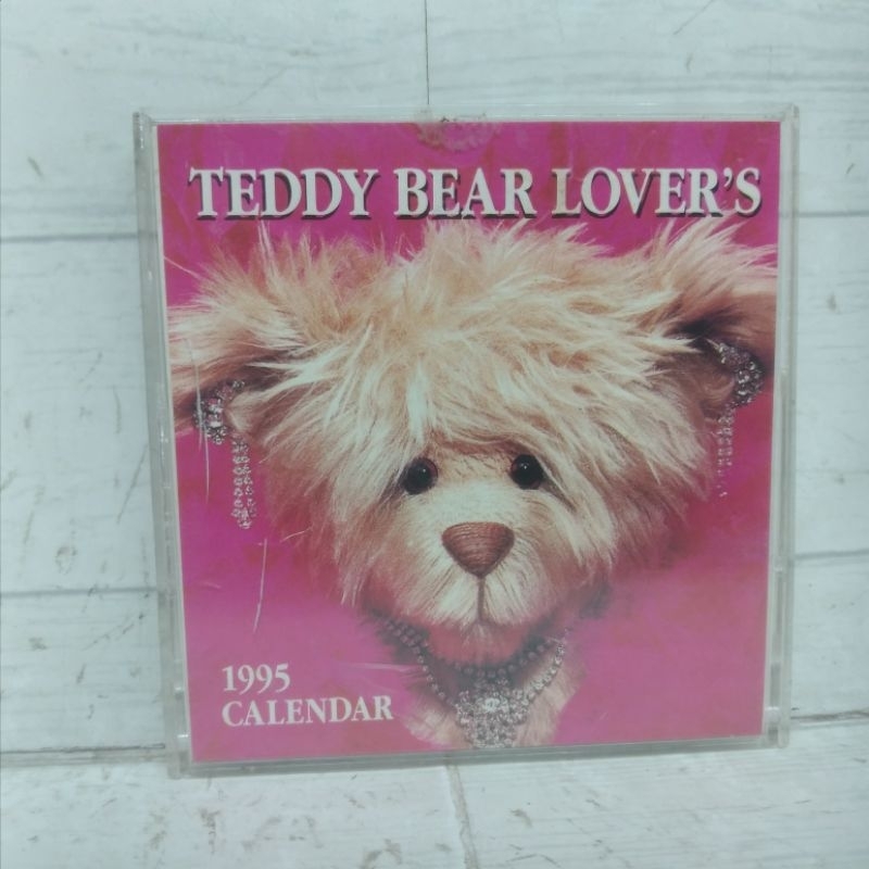

Kalender Meja Mika Calendar 1995 Teddy Bear Loverss Desk Calendar