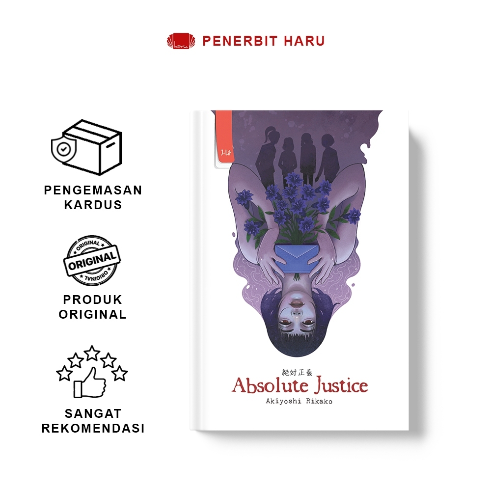 Novel Absolute Justice - Akiyoshi Rikako | Penerbit Haru