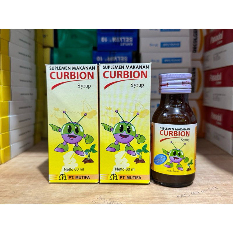 CURBION SIRUP 60 ML - Vitamin Penambah Nafsu Makan Anak