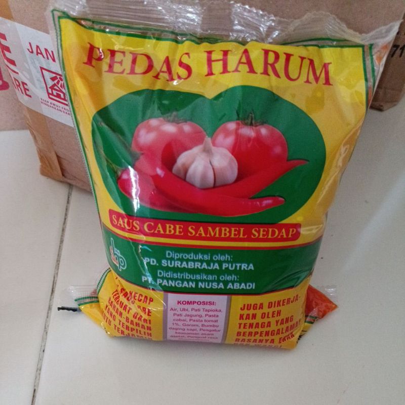 

sambal Pedas Harum 600gram