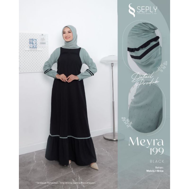 gamis muslimah promo.meyra 199 by seply