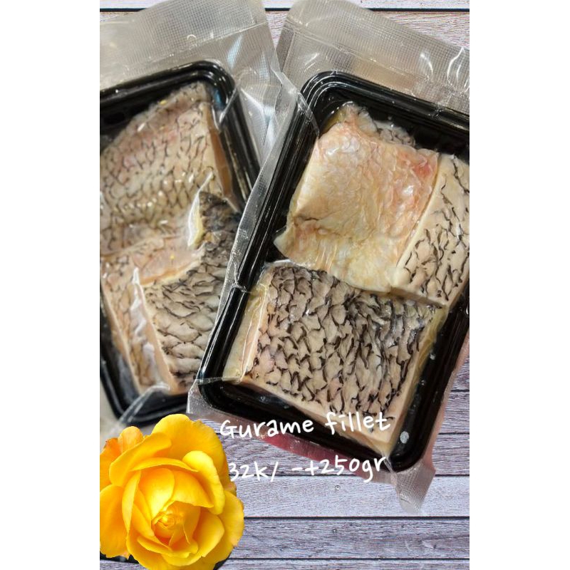 

GURAME FILLET @250gr ikan sungai ikan kolam