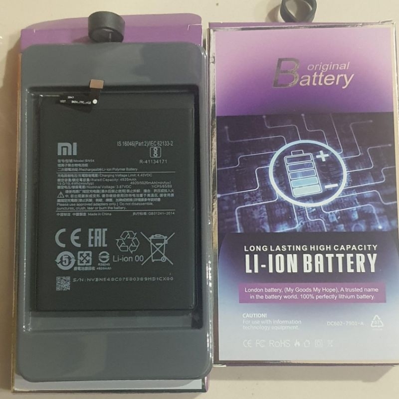 BATERAI REDMI 9 BN-54