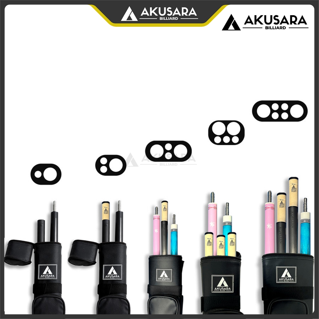 Tas Billiard Akusara Cue Case Billiard New