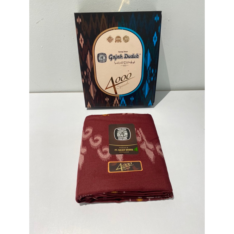 sarung tenun gajah duduk 4000 spesial