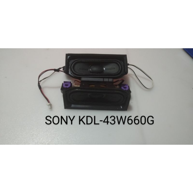 Speaker tv sony kdl-43w660g