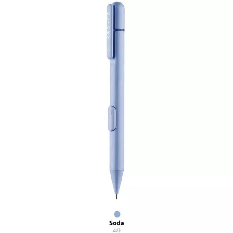 

[Monami] Clicky Side Knock Mechanical Pencil / Pensil Mekanik - Soda Color Body