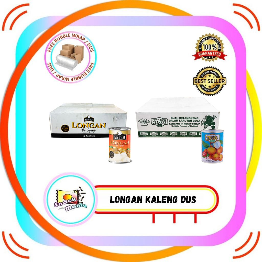 

My Chef Mili Buah Longan in Syrup 565 gr x 12 pcs Kelengkeng Kaleng DUS