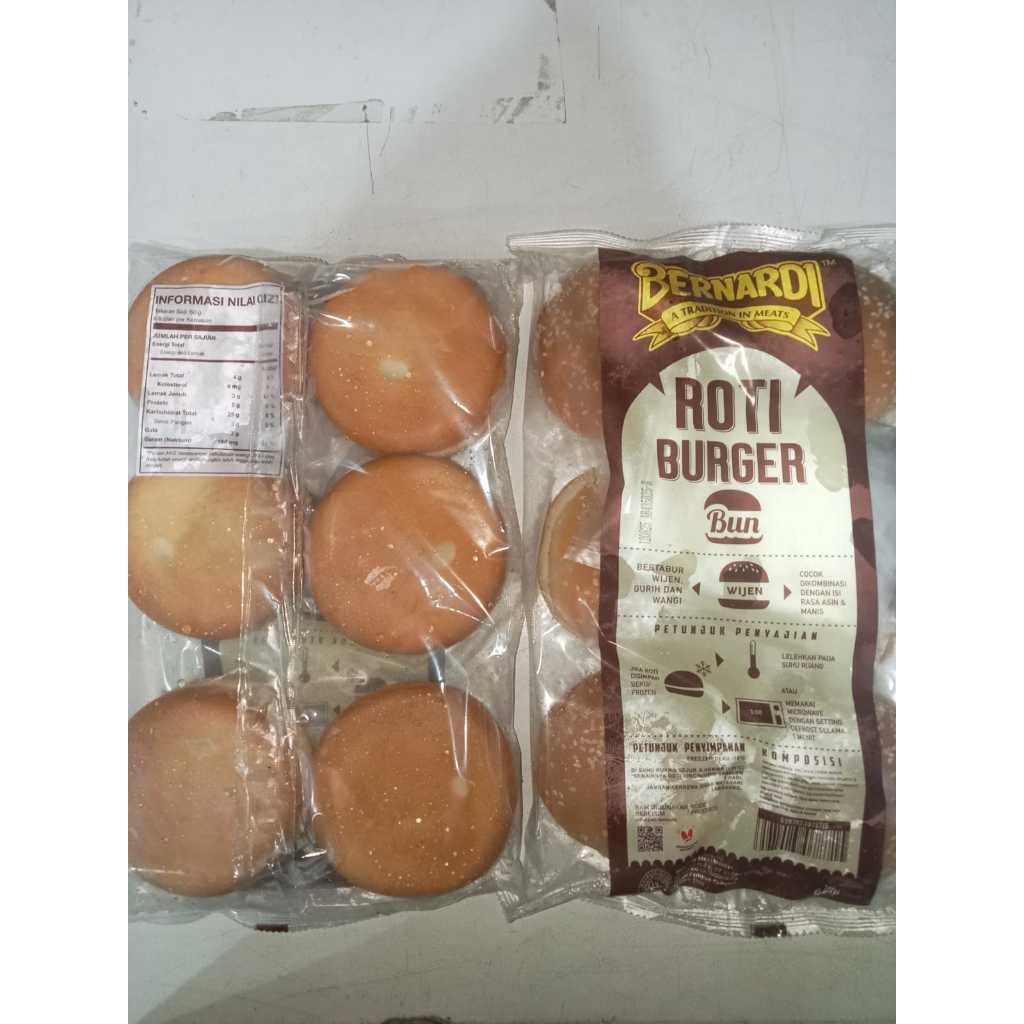 

BERNARDI Roti Burger (6 Pcs)