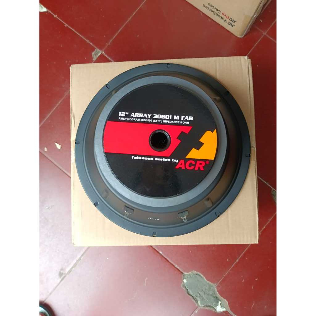Speaker ACR Fabulous 12 inch Array 30601 M Fab Vakum original mid