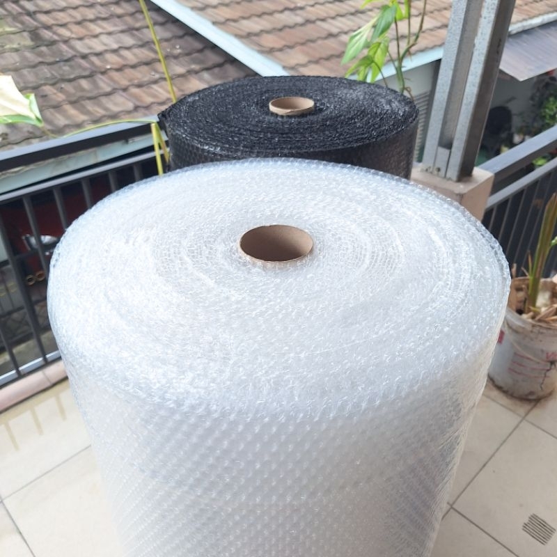 

IK6 Bubble Wrap Roll Core Kingsman Murah Bening & Hitam 125cm x 50m 3.3Kg 3Kg 2.7Kg 2.3Kg - Bubble