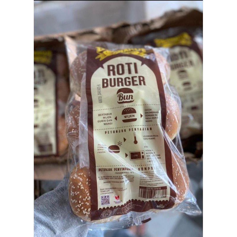 

ROTI BURGER ISI 6 PCS