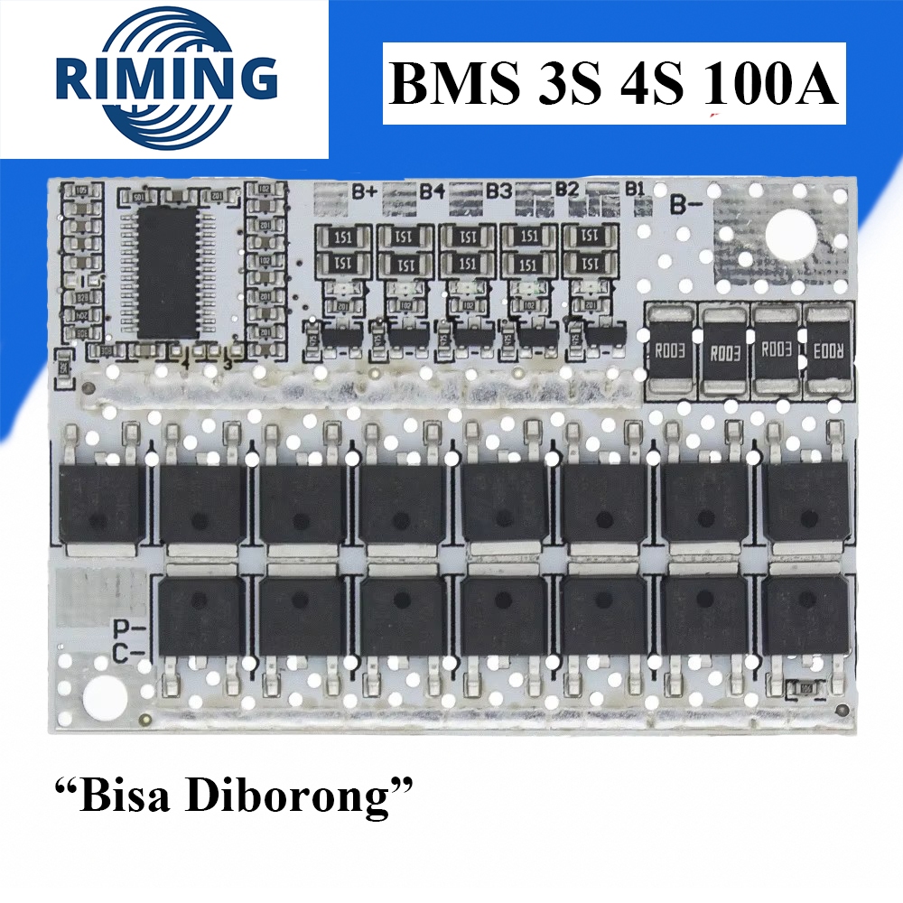 BMS 3S 4S 5S 100A Charger Module Battery Management System Balanced
