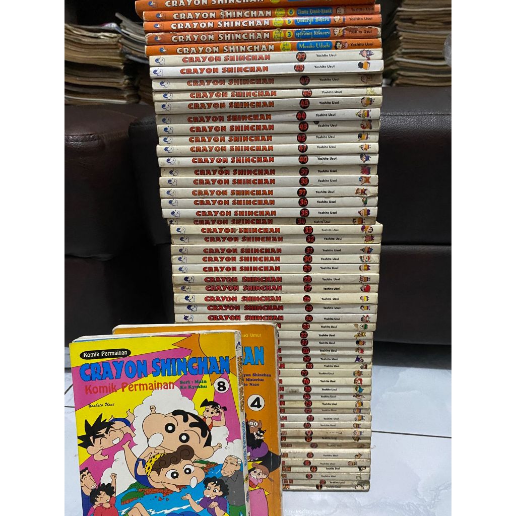 Komik Crayon Shinchan 1-49 tamat + Edisi Khusus  - Yoshito Usui