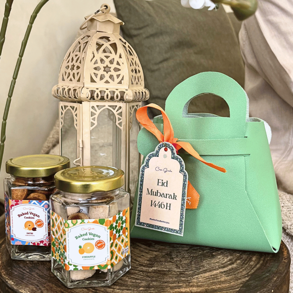 

Kareem Idul Fitri Hampers by Casa Grata Hampers Lebaran / Parcel Lebaran / Eid Hampers / Gluten free hampers / vegan hampers