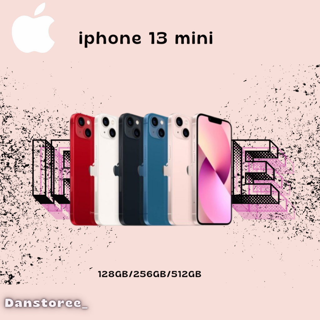 iphone 13 Mini 128GB/256GB/512GB Second Mulus 100% Original Fullset Harga Termurah se Indonesia