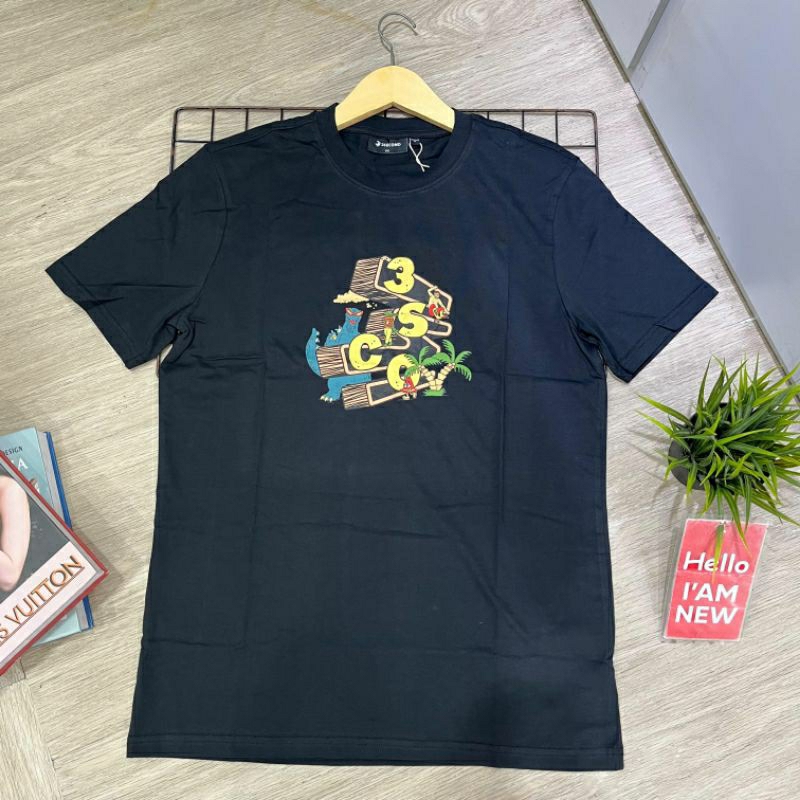 kaos 3second pria original