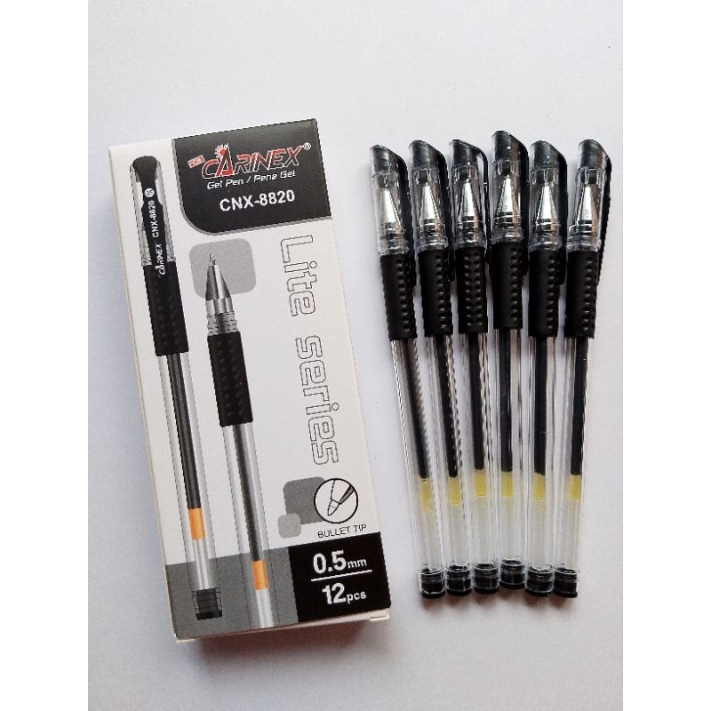 

(12PC) BULPOIN GEL CNX-8820/MATA PENA 0.5 TINTA HITAM