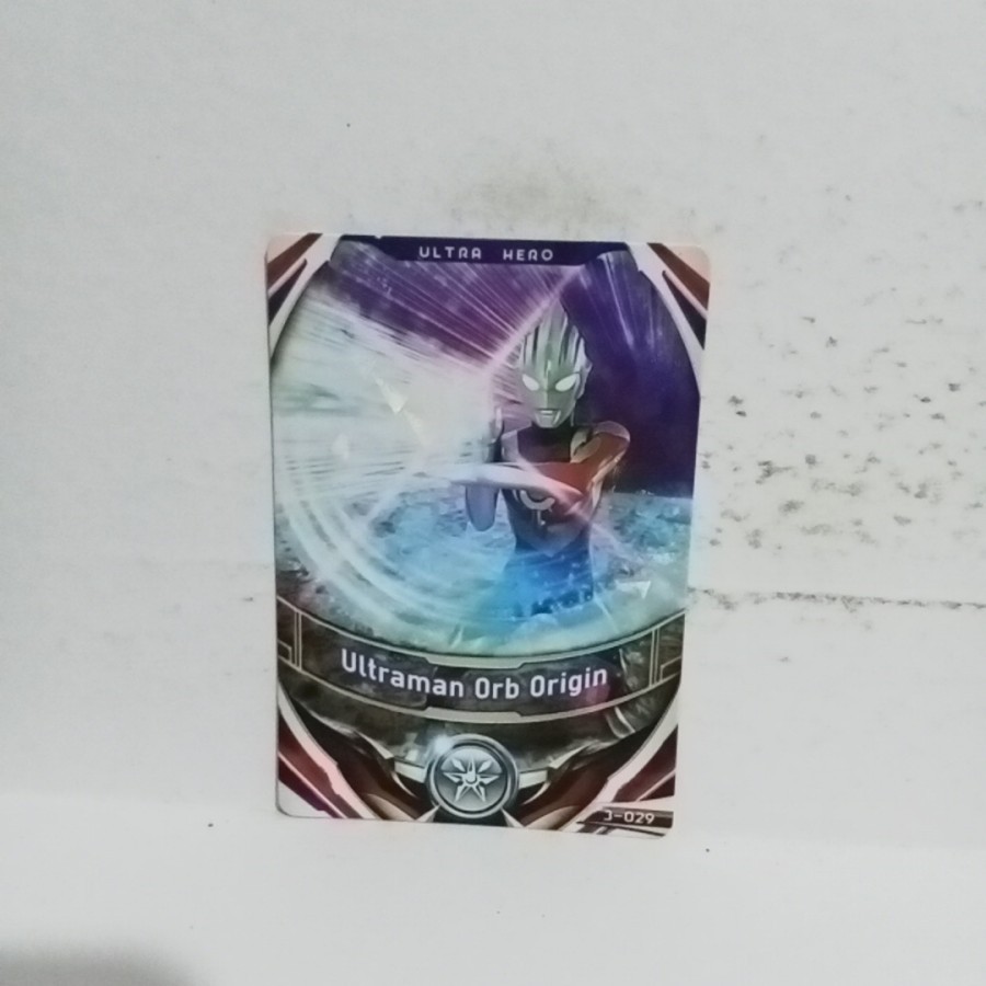Paket Kartu Ultraman Fusion Fight R Ultraman Orb Origin Versi 3-029