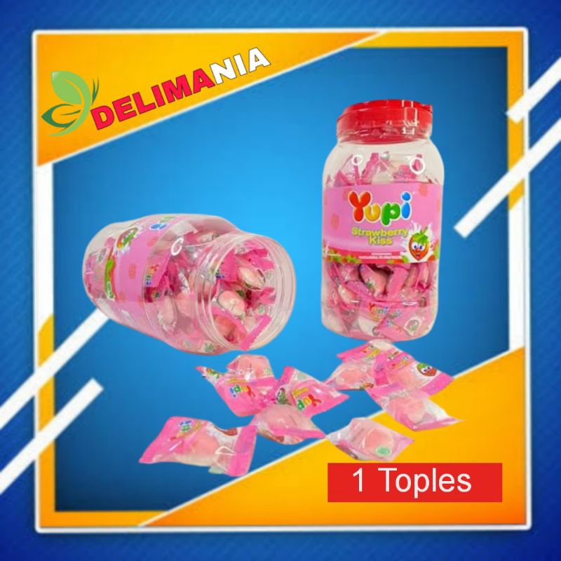 

Permen yupi kemasan toples