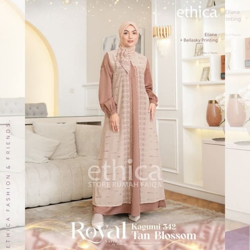 ROYAL KAGUMI 342 TAN BLOSSOM ETHICA | COUPLE IBU DAN ANAK BY ETHICA 2025