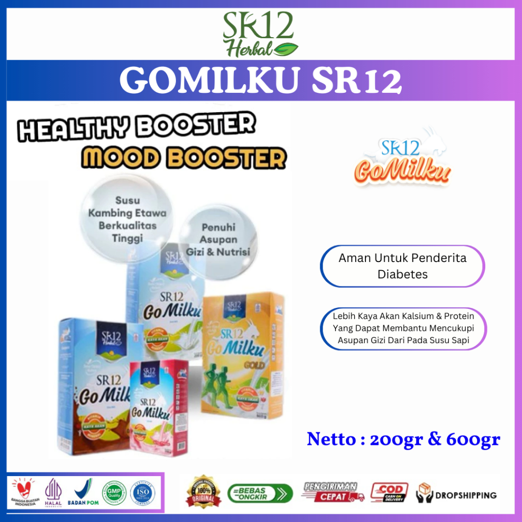 

Go Milku SR12 Halal Susu Kambing Etawa Premium Meningkatkan Kesehatan Inmun Aman Bumil Busui