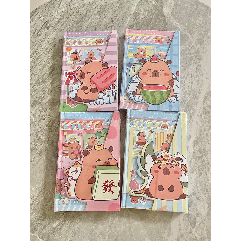 

Buku Diary Tulis Notes Kapibala / Capybara Bergambar