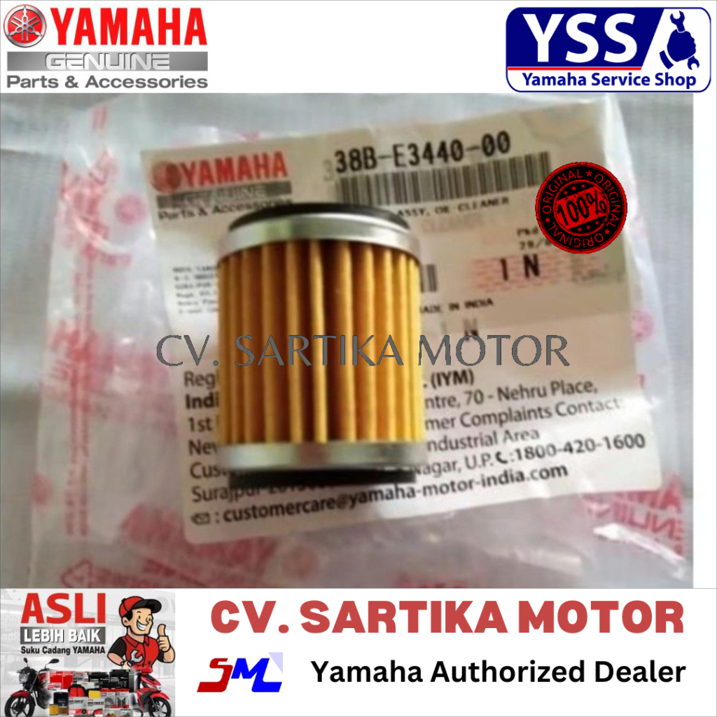 oil filter oli wr155/ r15 v3/ vixion R/xsr/ force f1 yamaha 38B-E3440-01