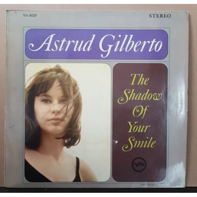 Vinyl Piringan Hitam 12 inch Astrud Gilberto - The Shadow Of Your Smile