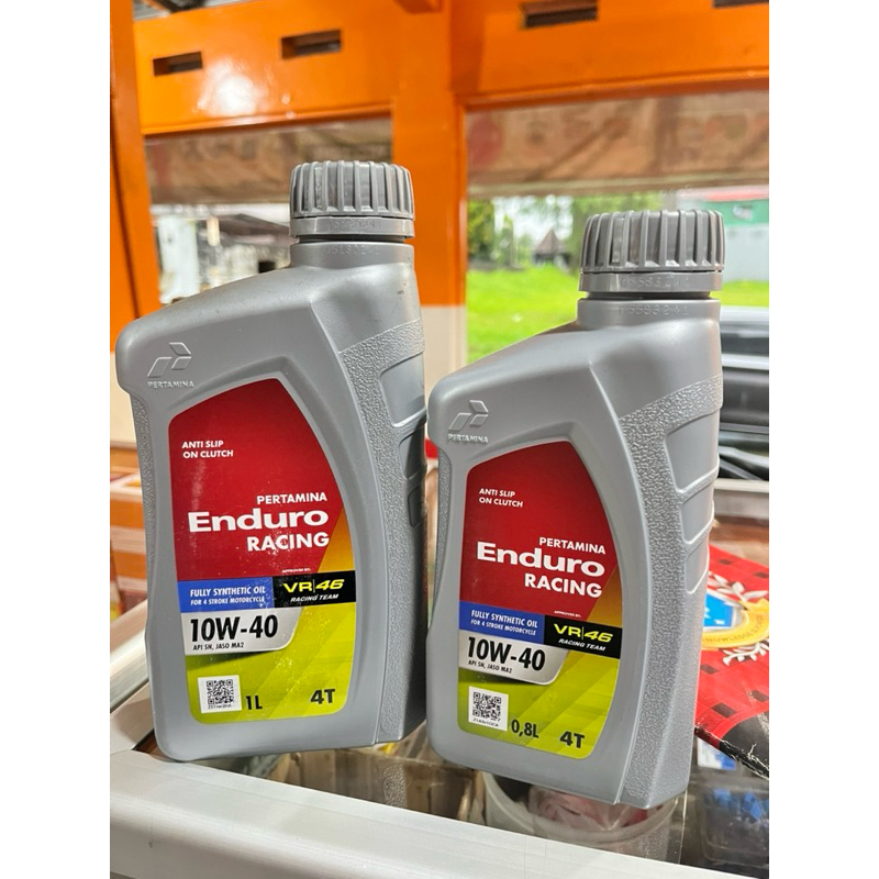 OLI ENDURO 4T RACING 0,8/1L ASLI SAE 10W-40 FULLY SYNTHETIC OIL