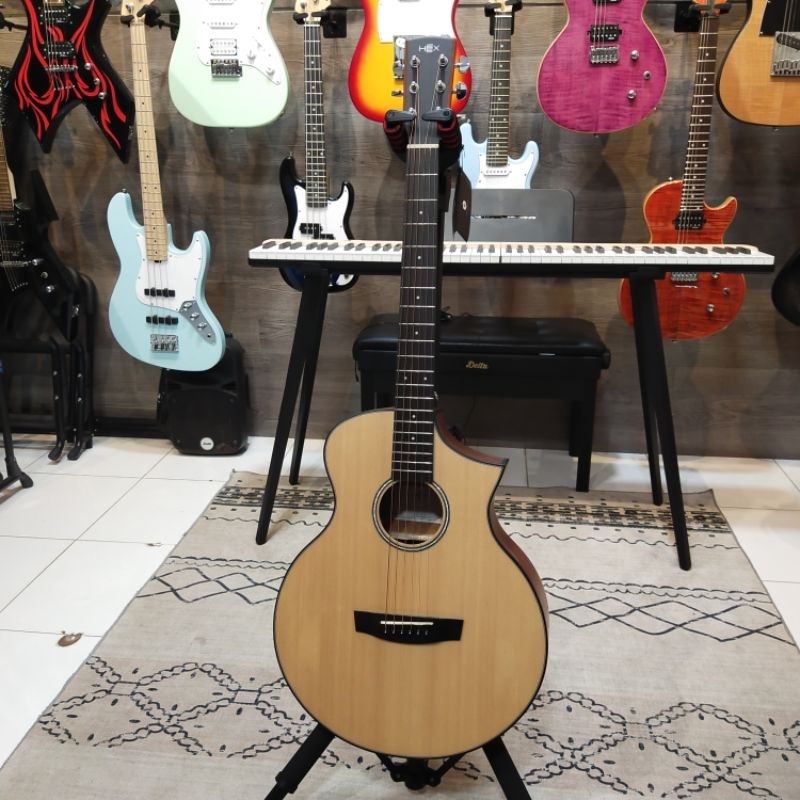 HEX HIVE L100 CE M gitar akustik elektrik Fishman Sonitone Preamp