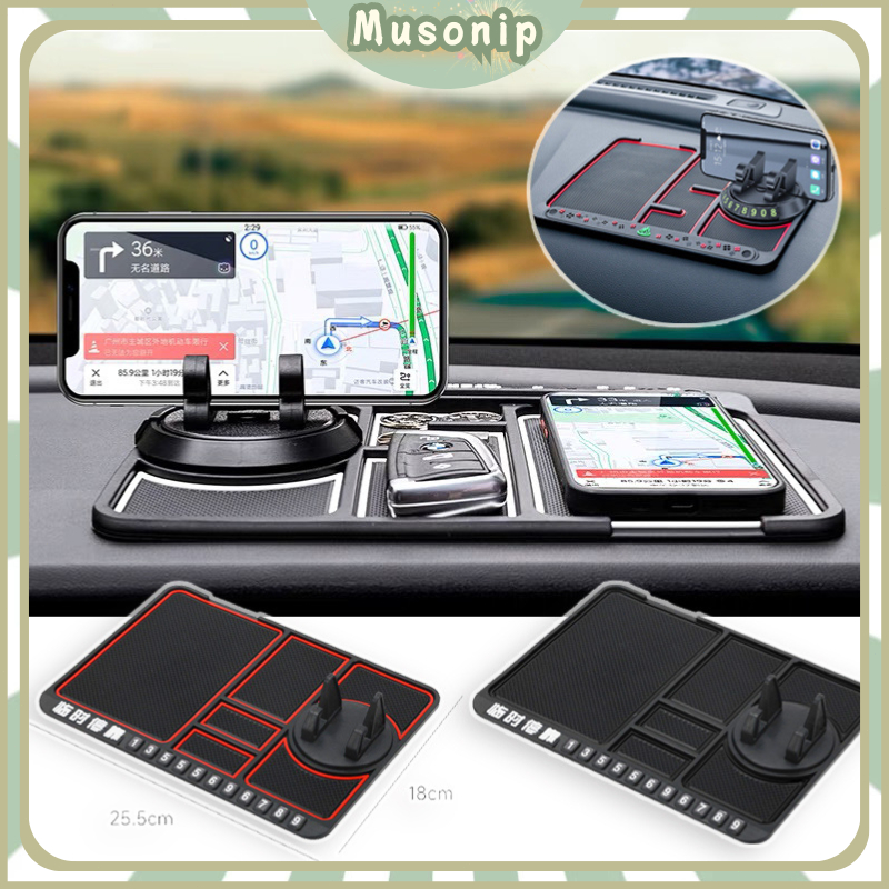 HP Holder Mat Alas Mobil Dasbor Anti Slip/Car Dashboard Anti Slip Car Anti Slip Phone Holder HP Car 
