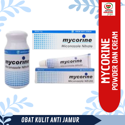 MYCORINE OBAT KULIT ANTI JAMUR / BEDAK CREAM