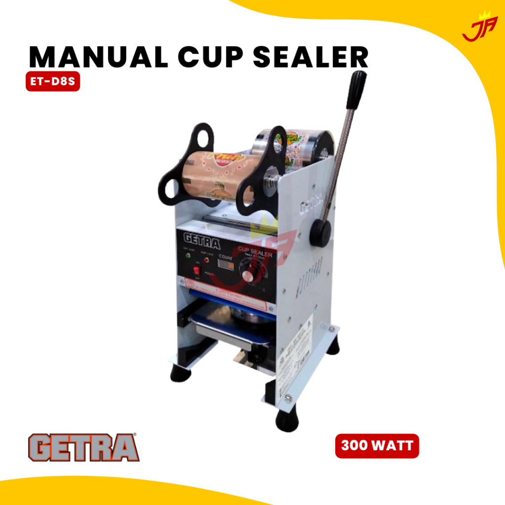 GETRA Manual Cup Sealer Getra ET-D8S  - Mesin Perekat Gelas Plastik