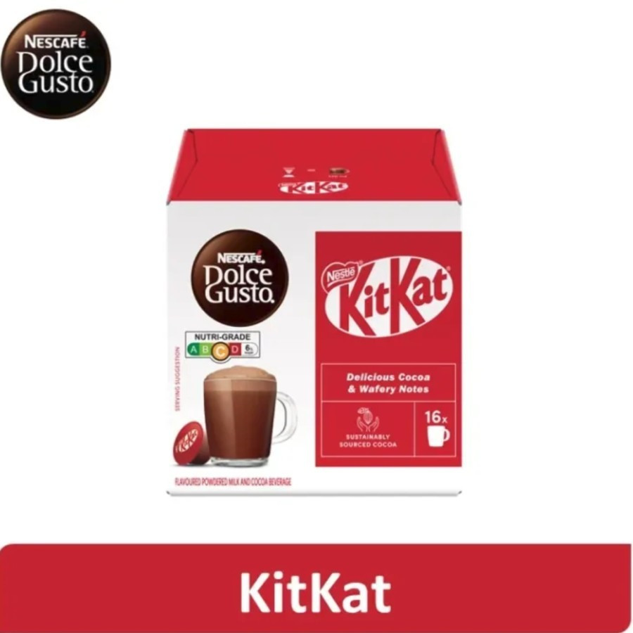 

NESCAFE Dolce Gusto KitKat kit kat Hot Cocoa Capsules