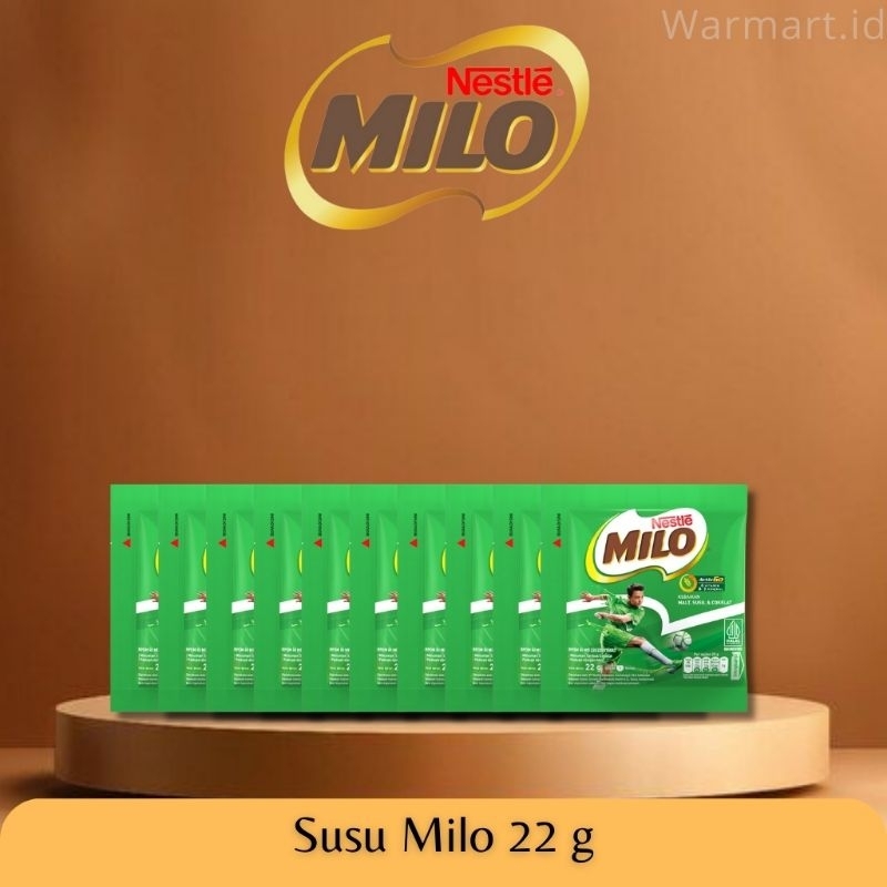 

Susu Kemasan - Nestlé Milo 22 g ×10 pcs