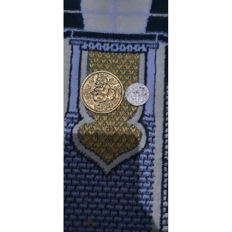 pajangan koin semar penganti dari bahan kuningan