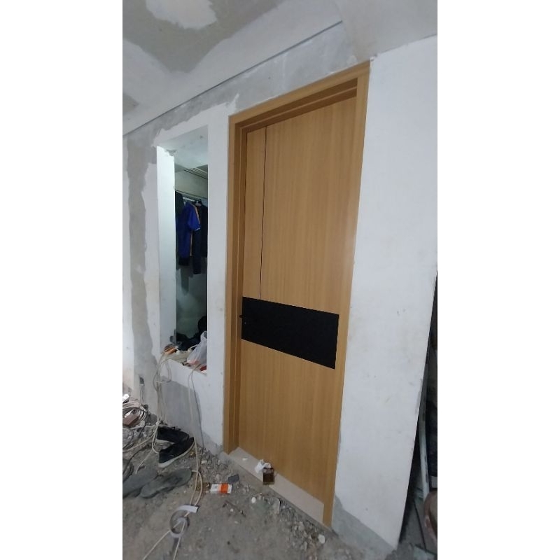 pintu kamar multiplek finishing HPL taco