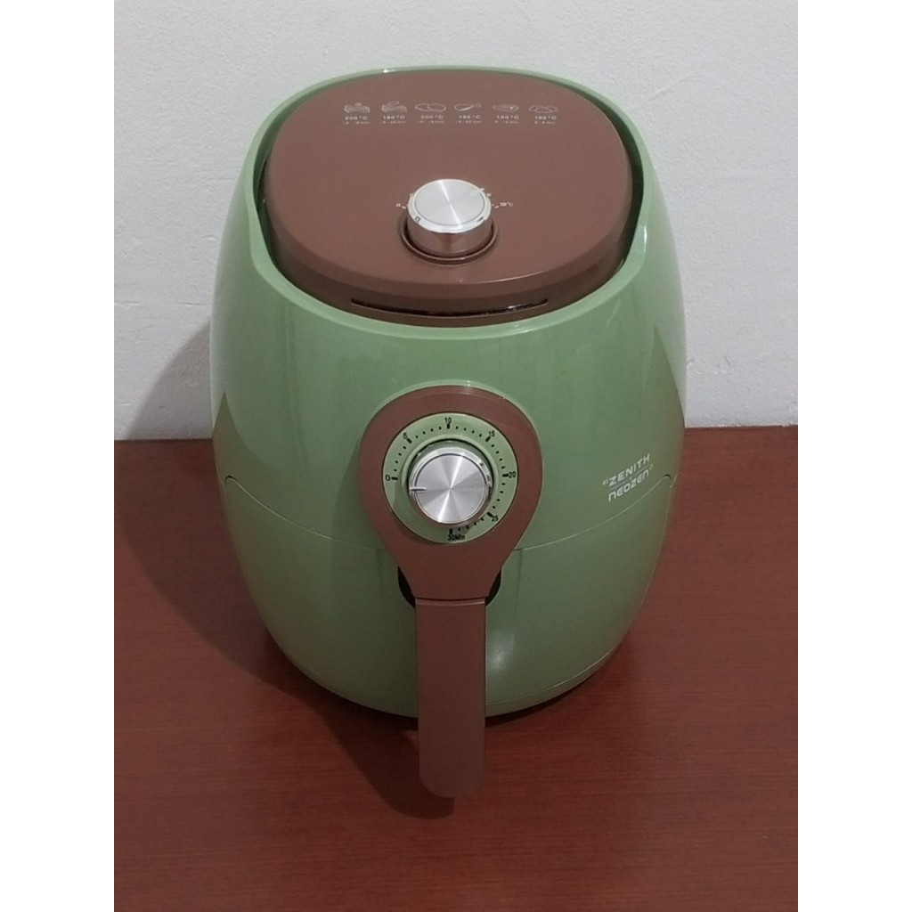 Clearance Sale Air Fryer Low Watt Neozen El Zenith Kapasitas 3,2L Alat Masak Green