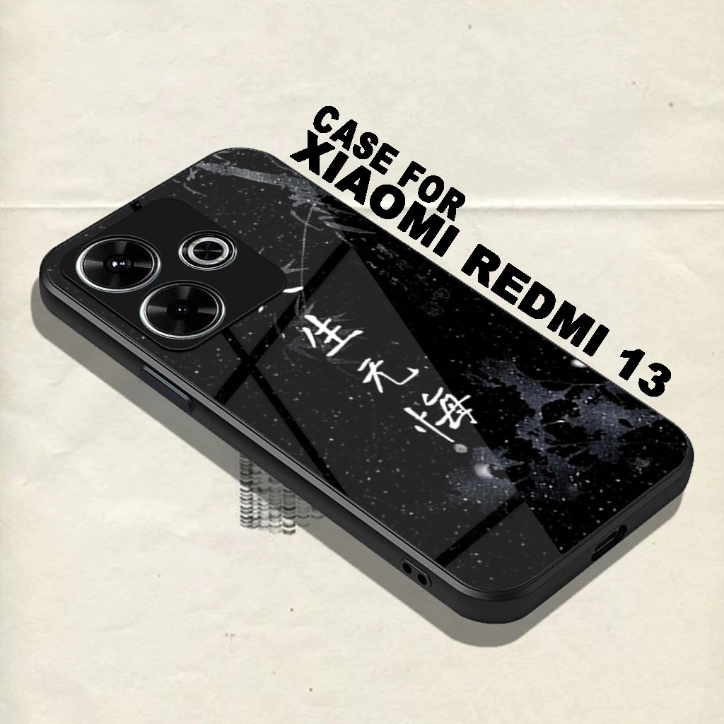 Softcase Kilau Xiaomi Redmi 13 Terbaru [ MOTIF TULISAN ] Casing Handphone Xiaomi Redmi 13 - Pelindun