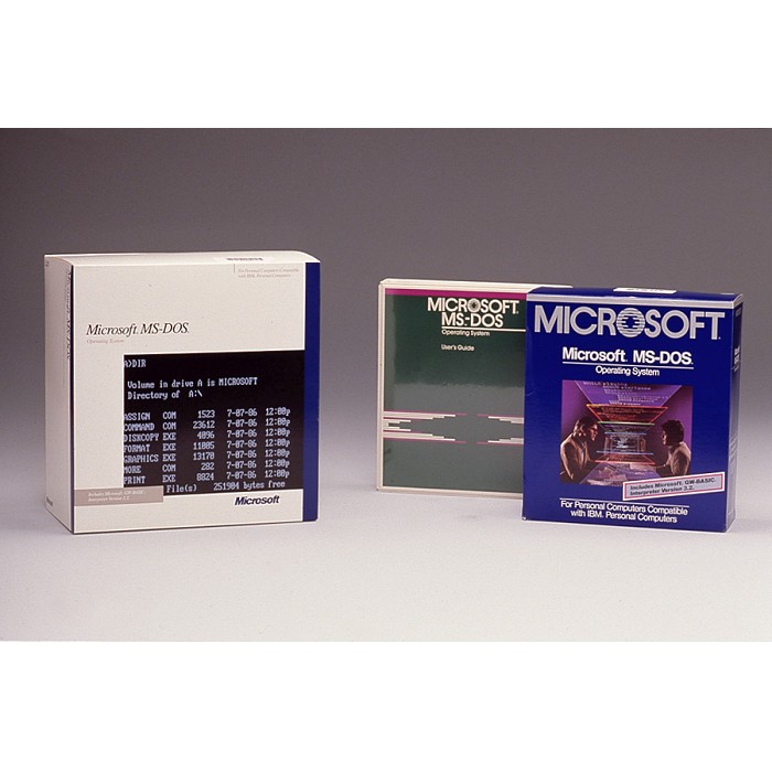 MS-DOS Collection Non Disket Versi 1-7