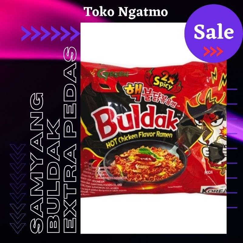 

SAMYANG BULDAK MI INSTAN RAMEN AYAM EXTRA PEDAS