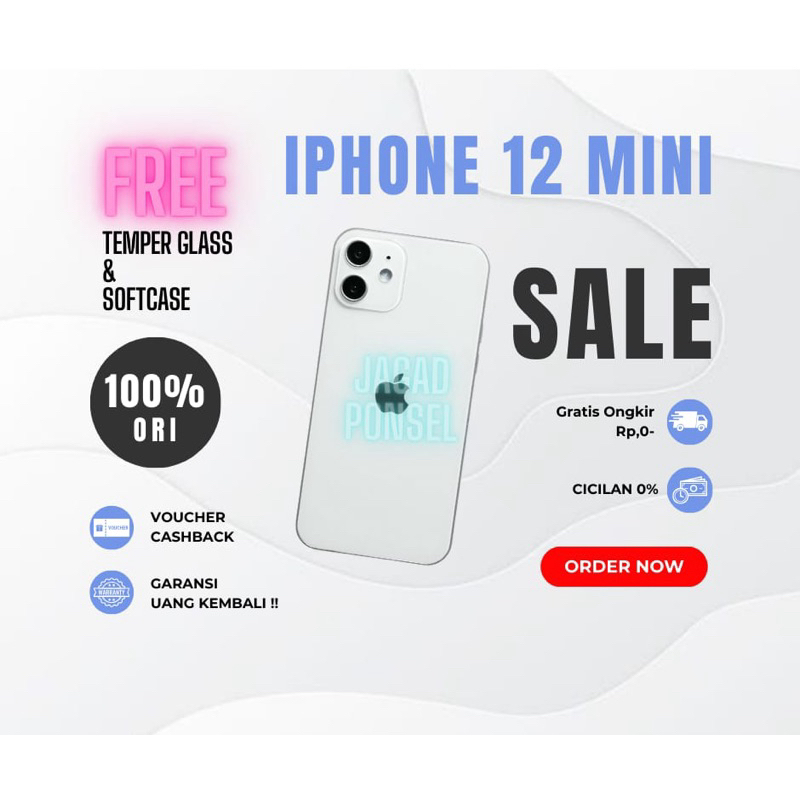 iPhone 12 mini 64GB 128GB second ex resmi