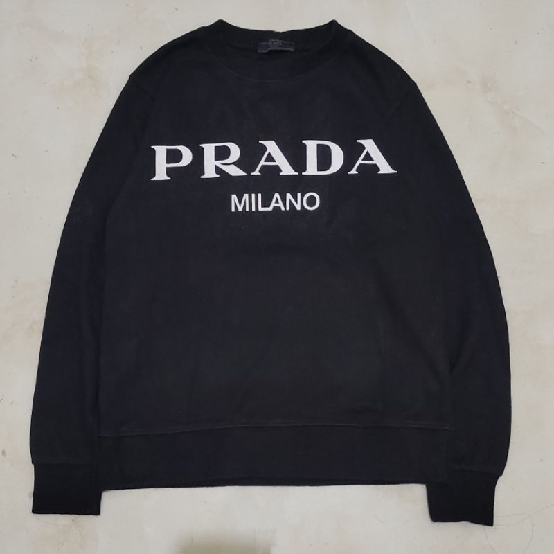 Crewneck Prada Black