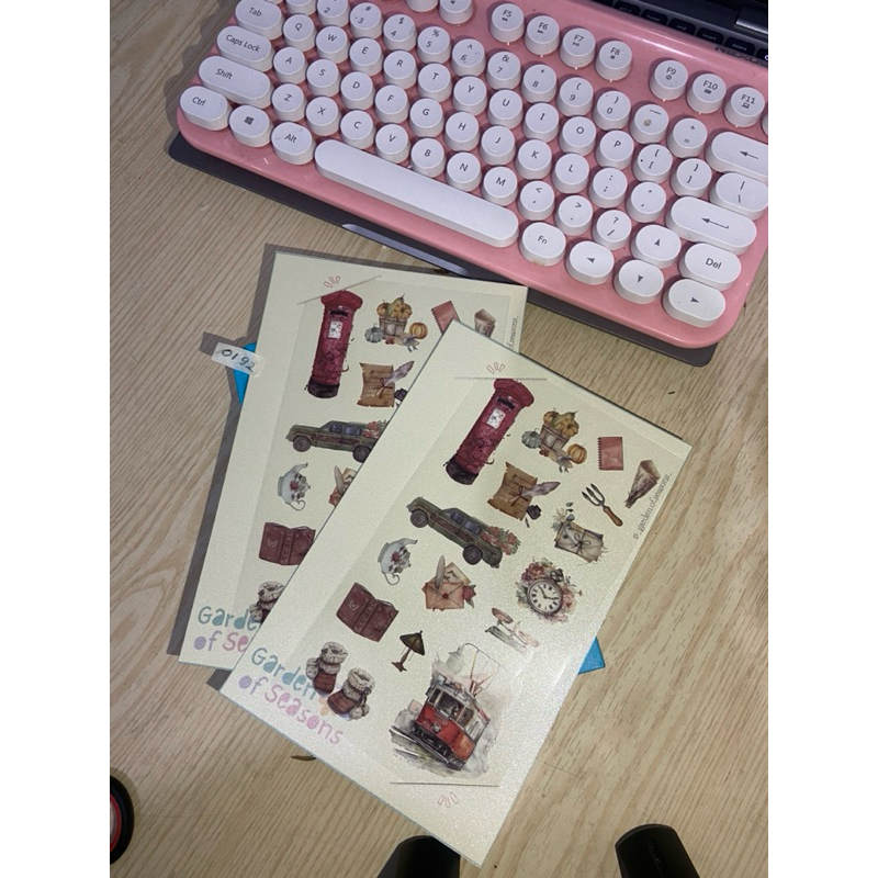 

0192 - 0197 Warm Wind Sticker Vintage