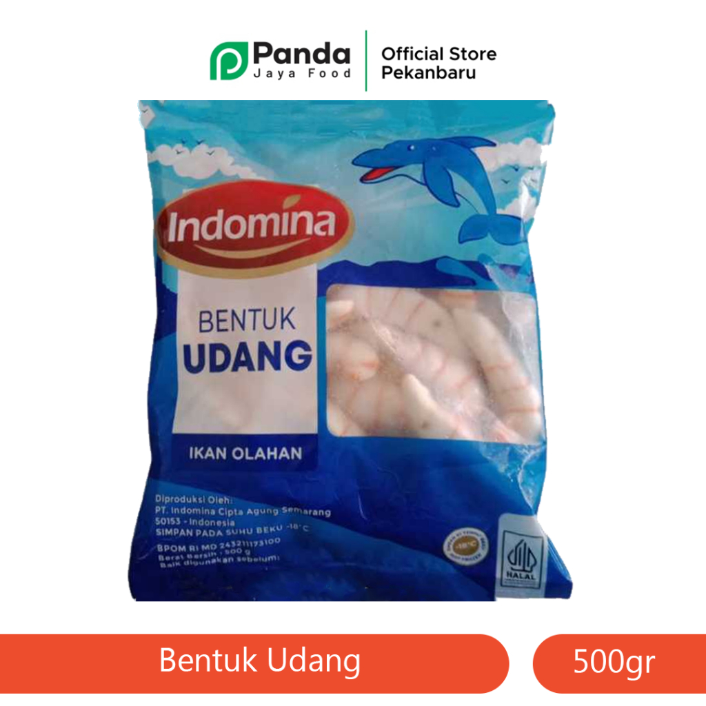 

Indomina Bentuk Udang 500 Gram