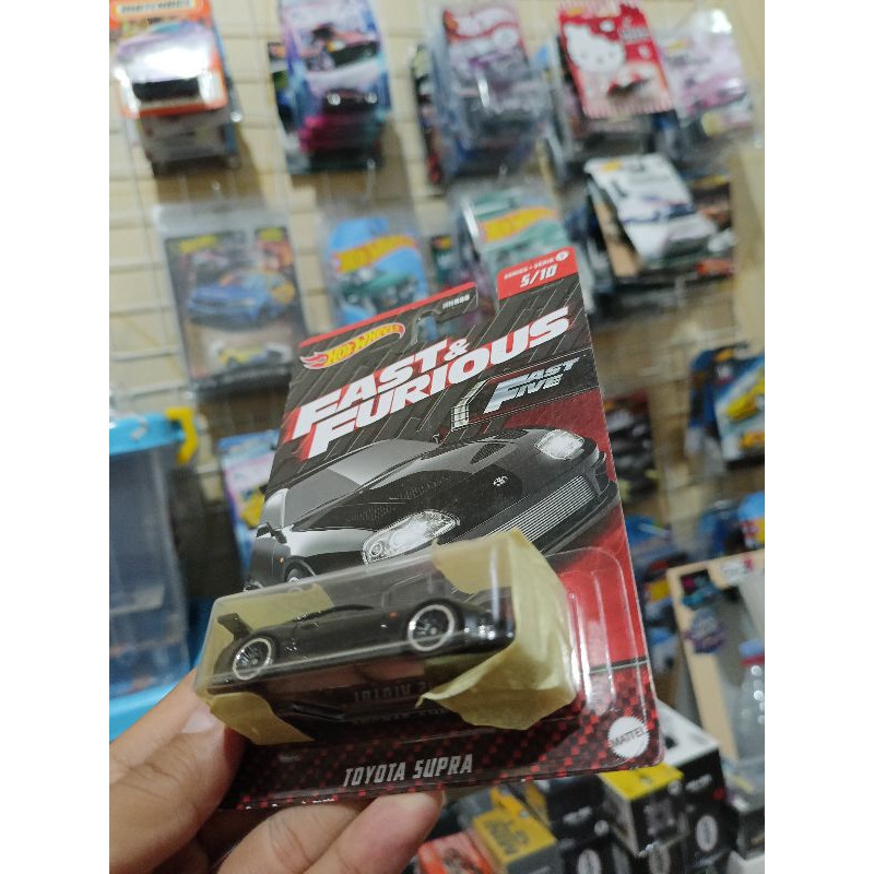 hotwheels fast and furious Toyota Supra black / hitam rare