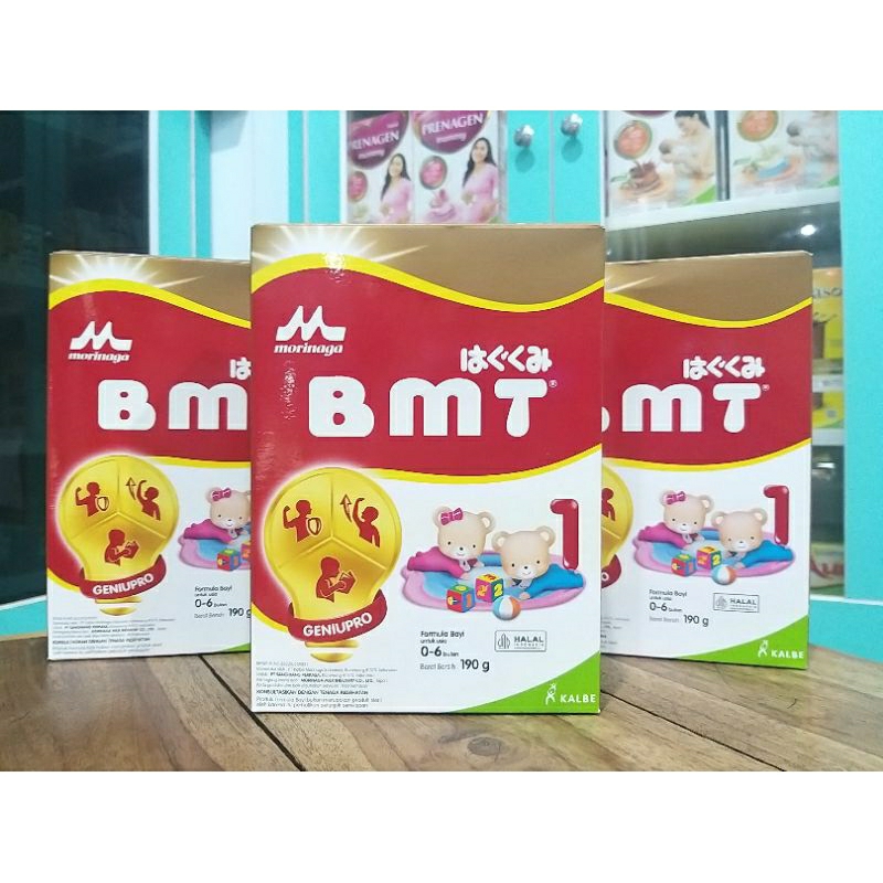 190 GR | MORINAGA BMT USIA 0 - 6 BULAN | SUSU BAYI