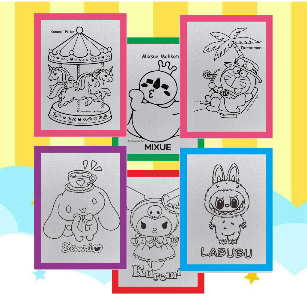 

GROSIR STEROFOAM LUKIS TERMURAH ISI 20 PCS UKURAN 30*40